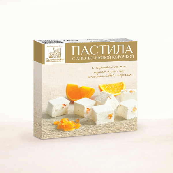 №2 Пастила 205г с апельсиновой корочкой  в Снежинске