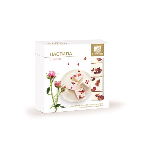 №2 Пастила 135г с розой  в Снежинске