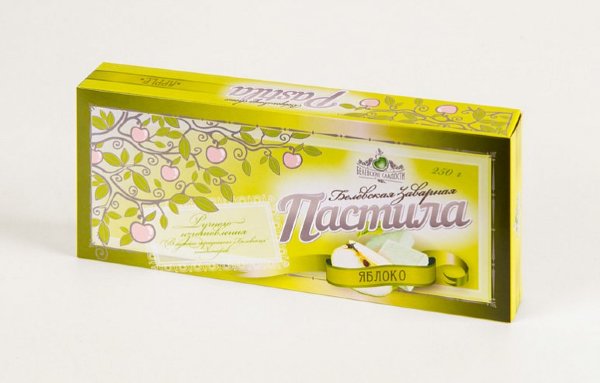 №2 Пастила белевская заварная "Яблоко" 250г в Снежинске