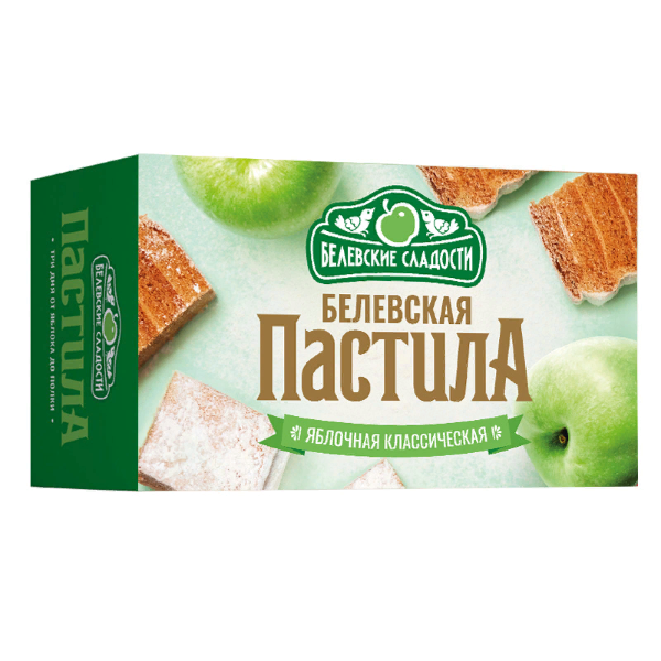 №2 Пастила  200г диетическая КЛАССИКА, НОВЫЙ ФОРМАТ (4 шт по 50гр)   в Снежинске